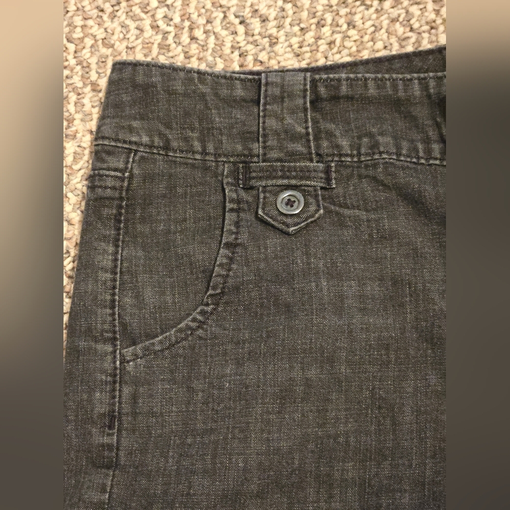 White House Black Market Dark Denim Jean Shorts